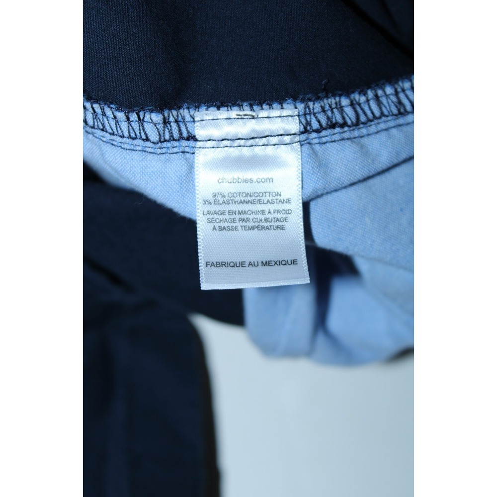 Chubbies Men's Large Navy Blue 7" Inseam Shorts - Picture 8 of 10